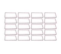 5/20 / 10 Pcs Airmail Envelopes 115x225mm Air Mail Envelopes Supplies for Secure Document Mailing Envelope with Aviation Stripes