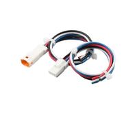 5/20/100 Sets JST 2 3 4 6 8 Pin Auto Waterproof Electronic Connector With 15cm Wire Harness Butt Plug ST02R/02T(4P,MALE_100 SETS)