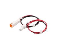 5/20/100 Sets JST 2 3 4 6 8 Pin Auto Waterproof Electronic Connector With 15cm Wire Harness Butt Plug ST02R/02T(2P,FEMALE_20 SETS)