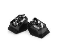 5/20/100PCS 10A250V 4Pin + 3Pin Inlet Module Plug Switch Power Socket lEC320 C14 Connector Plug(5PCS)