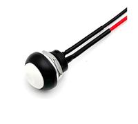 5/20/100PCS 12mm Momentary Push Button Switch ON OFF PBS-33B Self Reset Mini Round Switch With Wire 2Pin 1A DC12V(White Reset,5PCS)