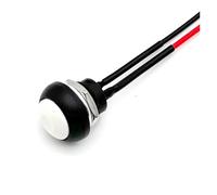 5/20/100PCS 12mm Momentary Push Button Switch ON OFF PBS-33B Self Reset Self Locking Mini Round Switch With 20cm Wire(White Reset,5PCS)