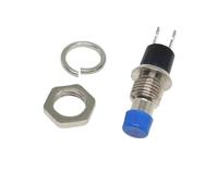5/20/100PCS 7MM Momentary Push Button Switch Reset Switch PBS-110 Normally Open NO NC Press The Momentary ON OFF Micro Switch(PBS-110 NO Blue,500PCS)