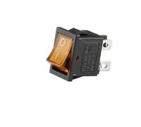 5/20/100PCS KCD1-101 ON-OFF 3Pin 4Pin Boat Car Rocker Switch Red Yellow Green Blue Button Switch 220V 6A/250V AC 10A/125V AC(KCD1 4PIN YELLOW,100PCS)