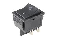 5/20/100PCS KCD4 4 Pins/6Pins Rocker Switch ON-OFF 2 Position Electrical equipment With Light Power Switch 16A250VAC/20A125VAC(Black 4PIN,5PCS)
