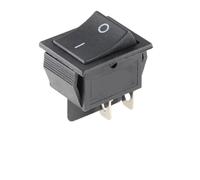 5/20/100PCS KCD4 4 Pins/6Pins With Light Rocker Switch ON-OFF 2 Position Electrical equipment Power Switch 16A250VAC/20A125VAC(Black 4PIN,5PCS)