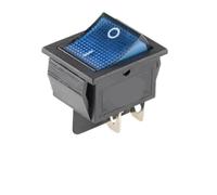 5/20/100PCS KCD4 4 Pins/6Pins With Light Rocker Switch ON-OFF 2 Position Electrical equipment Power Switch 16A250VAC/20A125VAC(Blue 4PIN,5PCS)