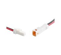 5/20/100set 2P 3P 4P 6P 8P 0.6MM Waterproof Wire Connector Plug Male And Female Socket With Cable JST JWPF Electrical Connectors(2P(Male Female),5 SETS)