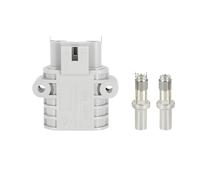 5/20/100Sets 50a Parking Air Conditioner Waterproof Connector 2p High Power Power Plug Vehicle Forklift Charging Plug IDGTTLDF(Female set,5 Sets)