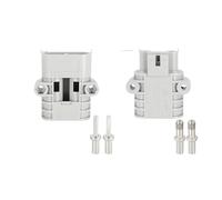 5/20/100Sets 50a Parking Air Conditioner Waterproof Connector 2p High Power Power Plug Vehicle Forklift Charging Plug IDGTTLDF(Male and female,20 Sets)