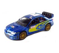 5 2007 Subaru Impreza WRC Racing 1:36 Scale (Blue) by Kinsmart