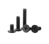 5-200pcs M1.2/M1.4/M1.6/M2/M2.5/M3/M4/M5/M6/M8 Stainless Steel Thin Head Phillips Computer Small Screws, M3x14mm(50pcs)