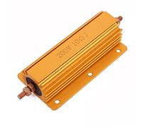 5% 200W Fixed Resistors 10 Ohm axia-l Lead Gold Tone Heatsink Aluminum Single Resistors Clad Resistor AMNzOgOdL
