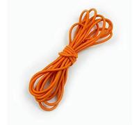 5-20M 4.0mm Round Elastic Rope Sewing Rubber Bands Headwear Stretch String Cord Garment Lanyard Drawstring Hair Craft Accessories-Orange-4.0mm-5Meters