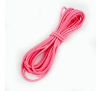5-20M 4.0mm Round Elastic Rope Sewing Rubber Bands Headwear Stretch String Cord Garment Lanyard Drawstring Hair Craft Accessories-FluorescentPink-4.0mm-10Meters