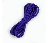 5-20M 4.0mm Round Elastic Rope Sewing Rubber Bands Headwear Stretch String Cord Garment Lanyard Drawstring Hair Craft Accessories-Purple-4.0mm-20Meters