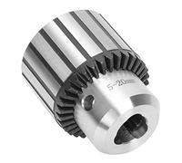 5-20mm B22 Heavy Duty Drill Chuck, High Quality, Ground Jaws, Heavy Duty Applications, Compatible with Metalwork CNC Lathe, Bench Drill