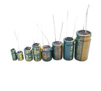 5-20pcs 10V 16V 25V 35V 50V Low high frequency aluminum capacitor 2.2uf 4.7uf 6.8uf 10uf 22uf 33uf 68uf 82uf 120uf 150uf 20% BIANMTSW(400V22uf 20PCS)