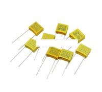 5-20PCS 275VAC 10mm ~ 27.5mm 0.022UF 0.047UF 0.1UF 0.15UF 0.22UF 0.33UF 0.47UF 0.68UF 1UF Polypropylene Film BIANMTSW(0.33UF 15mm 20PCS)