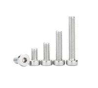 5-20PCS 304 Stainless Steel Hexagon Socket Thin Low Short Head Cap Screw M4 M5 M6 M8 DIN7984 Machine Screws(14mm,M8 5PCS)