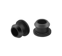 5~20Pcs Black Conical Snap-on Silicone Rubber T Type Plug 2.5-15mm Blanking End Caps Tube Inserts Bung Proof(9mm,5pcs)
