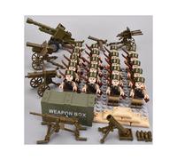 (5) 20pcs Eighth Route Army German American British Police Military Mini Doll Toy Suitable Fit Lego