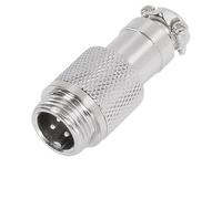 5/20PCS GX12 2/3/4/5/6/7Pins Aviation Socket Butt Joint Male&Female Docking Connectors front oxygen sensor(3P Male,5pcs)