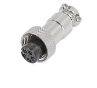 5/20PCS GX12 2/3/4/5/6/7Pins Aviation Socket Butt Joint Male&Female Docking Connectors front oxygen sensor(5P Female,20pcs)