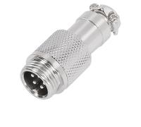 5/20PCS GX12 2/3/4/5/6/7Pins Aviation Socket Butt Joint Male&Female Docking Connectors front oxygen sensor(5P Male,5pcs)