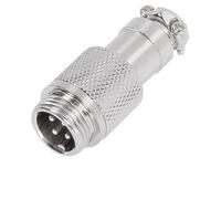 5/20PCS GX12 2/3/4/5/6/7Pins Aviation Socket Butt Joint Male&Female Docking Connectors front oxygen sensor(4P Male,20pcs)