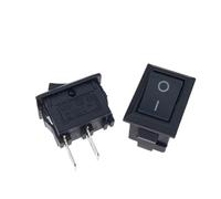 5/20Pcs/Lot 10 * 15MM Black Push Button Mini Switch 6A-10A 110V 250V KCD1 2Pin Snap-in on/Off Rocker Switch 21MM*15MM BLACK(KCD11 10X15mm,100PCS)