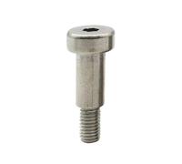 5-20pcs M2 .5 M3 M4 M5 M6 304 Stainless Steel Hex Socket Screw Plug Shoulder Step Bolt And Rod(4mm,D3x M2.5 (20pcs))