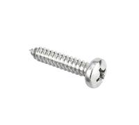 5~20pcs M4 M5 M6 316 A4 Stainless Steel Pan Round Head Self Tapping Screw(80mm,M5 (10Pcs))