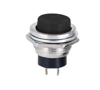 5/20PCS Metal 2 Pin Momentary Push Button Switch, OFF ON Reset Mini Round Panel Mount Power, DS-212 Electric Control, 6 Colors(7mm,5pcs)