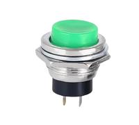5/20PCS Metal 2 Pin Momentary Push Button Switch, OFF ON Reset Mini Round Panel Mount Power, DS-212 Electric Control, 6 Colors(10mm,5pcs)
