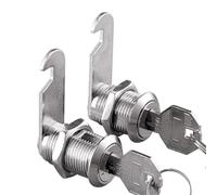 5/20SETS 16-35mm Metal Latching Rotary Key Switch for Cabinet & Security Locker(Ivory,5 Sets)