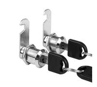 5/20SETS 16-35mm Metal Latching Rotary Key Switch for Cabinet & Security Locker(Orange,5 Sets)