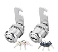 5/20SETS Metal Rotary Button Key Switch Push Lock Latching Cylinder Cinet Security Locker 16mm 20mm 25mm 30mm 35mm(Different Key 20mm-01,20 Sets)