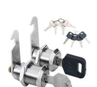 5/20sets Metal Rotary Key Switch Push Button Lock Latching Cylinder Cinet Security Locker 16mm 20mm 25mm 30mm 35mm 1Pcs(Different Key 16mm-01,20 Sets)