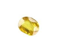 5.21 Carat Ceylon Mined Yellow Sapphire Gemstone Certified Pukhraj Stone Natural Gemstone Aaa++ Quality, Unisex Loose Gemstone For Men And Women-B0C7R9MHMRNAMZ