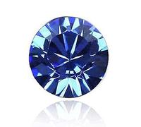 5.25 Ratti 3.25 Carat Certified Blue Zircon Stone I Round Shape Cubic Blue Diamond Gemstone-B09LVBWV-DNM