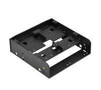 5.25" to 2.5" / 3.5" Floppy-drive Bracket, 2.5" / 3.5" HDD / SSD to 5.25" Floppy-Drive Bay Computer Mounting Bracket