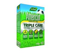 5.25KG Aftercut Triple Care Lawn Feed,Weed & Moss Killer, Greens Lawns, Kills Moss, Kills Weeds, Thickens Lawns, Creates A Stronger Lawn