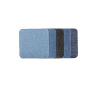 5 / 25Pcs Rectangular Jeans Appliques Iron-on Jeans Adhesive for Jackets Clothing Bag Embellishments Jean Adhesive Rectangular
