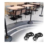 5.2ft Twisted Queue Barrier Rope - Stylish Crowd Control Solution for Hotels Bars & Events - Premium Hanging Stanchion Rope for Effective Queue Management
