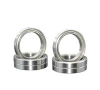 5/2PCS 6700ZZ 6701ZZ 6702ZZ 6703ZZ 6703ZZ 10x15X4 Mm Miniature Seal Deep Groove Ball Bearing(2Pcs,6702ZZ)