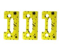 5/3/1Pcs Upgraded Universally Ceramic Stagger Tooth Blade，Compatible for WAHL，Hair Clipper Ceramic Movable Blade(110-YellowX3)