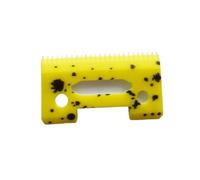 5/3/1Pcs Upgraded Universally Ceramic Stagger Tooth Blade，Compatible for WAHL，Hair Clipper Ceramic Movable Blade(110-Yellow)