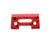 5/3/1Pcs Upgraded Universally Ceramic Stagger Tooth Blade，Compatible for WAHL，Hair Clipper Ceramic Movable Blade(110-Red)