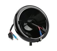5 3/4" 5.75 Inch Led Headlight Housing bucket for FXWG Chopper (Black)